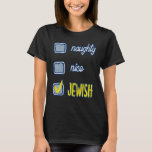 Lindo Naughty Judío Ugly Hanukkah Sweater Chanukah<br><div class="desc">Bonito judío feo Hanukkah Sweater Chanukah.</div>