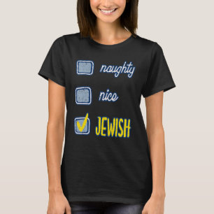Lindo Naughty Judío Ugly Hanukkah Sweater Chanukah