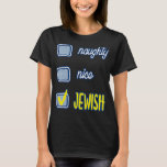 Lindo Naughty Judío Ugly Hanukkah Sweater Chanukah<br><div class="desc">Niza traviesa judío Feo Hanukkah Sweater Chanukah Funny</div>