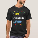 Lindo Naughty Judío Ugly Hanukkah Sweater Chanukah<br><div class="desc">Bonito judío feo Hanukkah Sweater Chanukah Judío 5.</div>