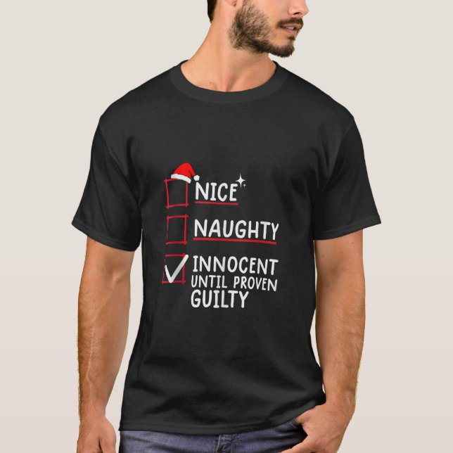 Lindo Navidad travieso Tank Top (Anverso)
