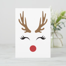 Lindo Reno de Navidad Caprichoso Mata