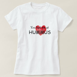 Lindo tonto divertido de la camisa HUMMUS LOL del