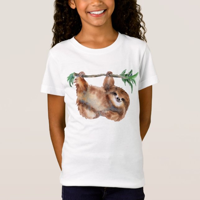 lindos chicas perezosos amantes de la camiseta (Anverso)