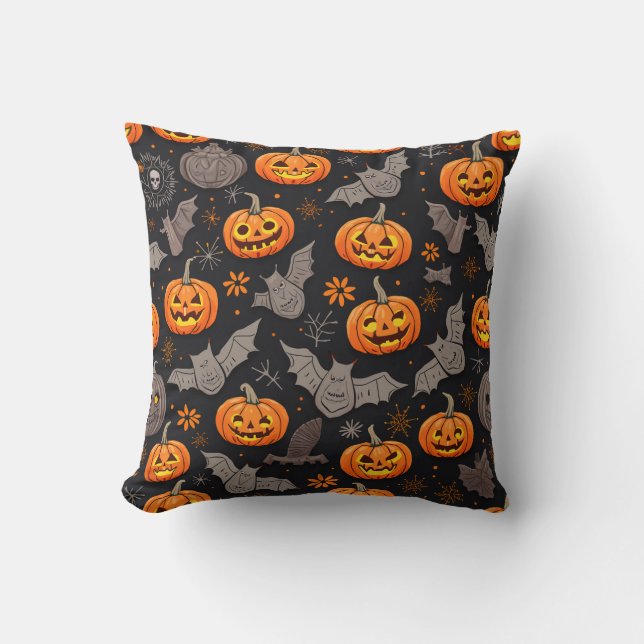 lindos cojines de halloween (Anverso)