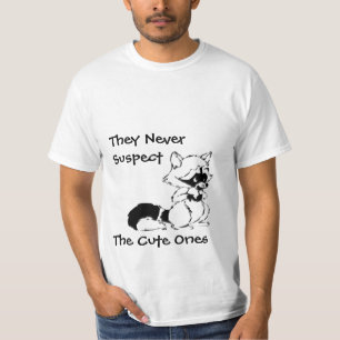 Lindos los nunca sospechados camisetas astutas del