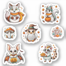 lindos Pegatinas de caída de animales Pack