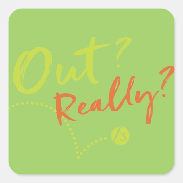 ¿Línea 3 fuera? ¿En serio? Pegatina (Anverso)