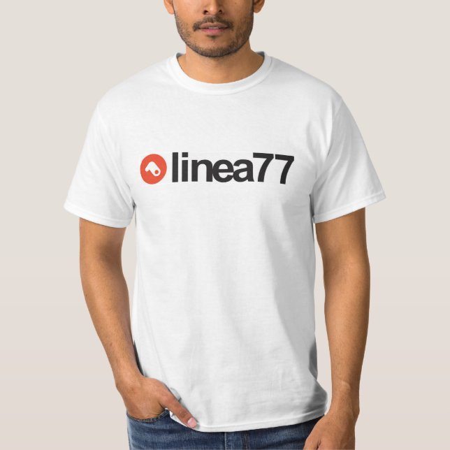 Linea 77 - camiseta del logotipo (Anverso)