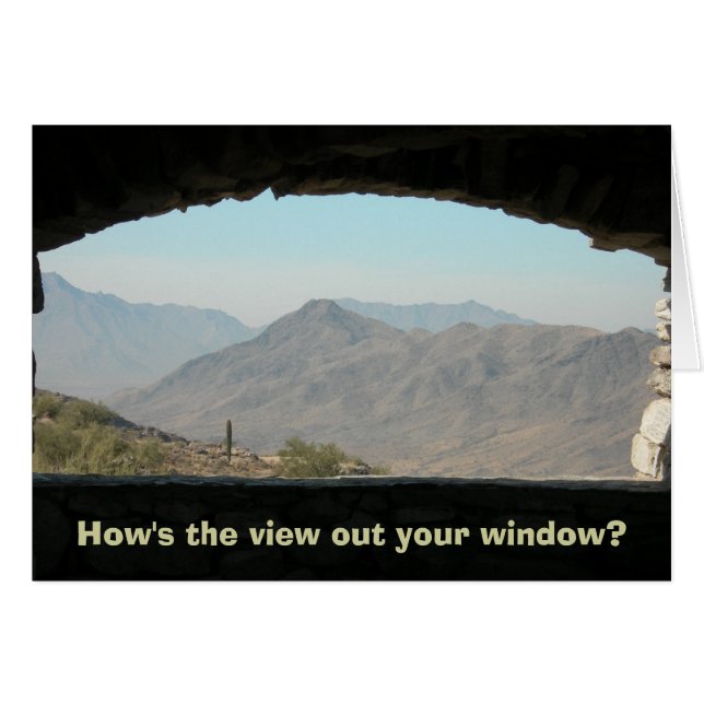 Línea aérea de Arizona (¿Cómo está la vista?) (Anverso (Horizontal))