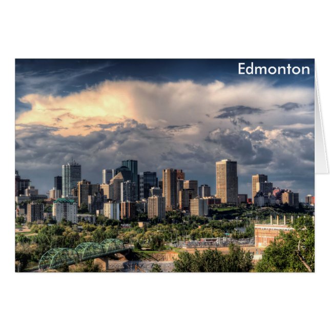 Línea aérea de Edmonton, Canadá (Anverso (Horizontal))