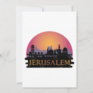 Línea aérea de la ciudad vieja de Jerusalén - Viaj