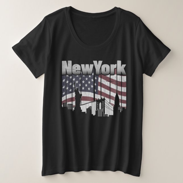 Línea aérea de Nueva York (Anverso del diseño)