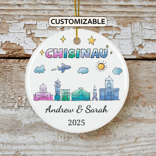 Línea aérea personalizada Ornamento Chisinau, Mold