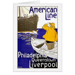 LÍNEA AMERICANA - diseño del poster del viaje del