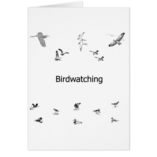 Línea arte Birdwatching (Frente)