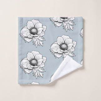 Línea arte botánica: Anémona