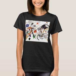 Línea camiseta de Kandinsky Tranverse