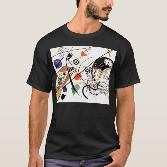 Línea camiseta de Kandinsky Tranverse (Anverso)