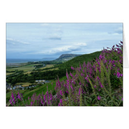 Línea costera galesa