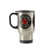 Línea de aire del litoral taza ferroviaria del