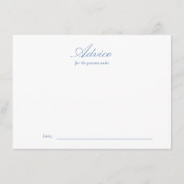 Línea de dibujos de la tarjeta de consejos de Baby