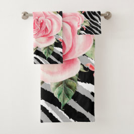 Línea de moda del Rosa del tigre de lujo