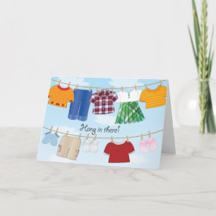 Línea de ropa - Tarjeta de saludo