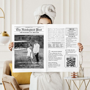 Línea de tiempo e infografía del programa del Boda