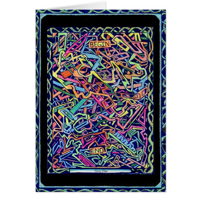 Línea Maze de tiempo de Fiesta (Frente)