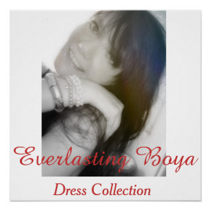 Línea poster del vestido