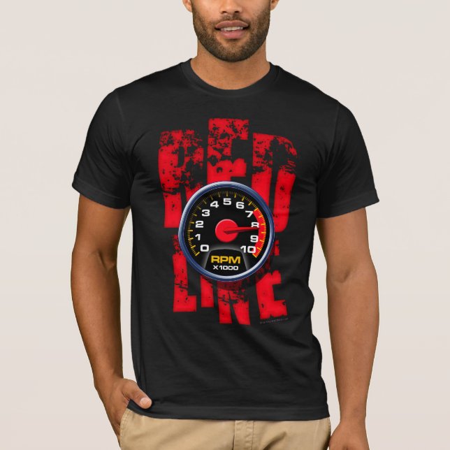 Línea roja camiseta (Anverso)