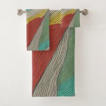 Líneas de color modernas, abstractas y dinámicas