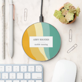 Líneas de onda coloridas personalizadas