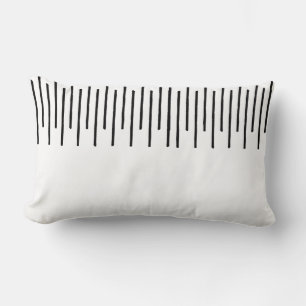 Líneas escalonadas almohada lumbar tribal