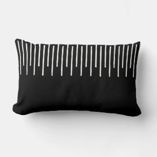 Líneas escalonadas almohada lumbar tribal