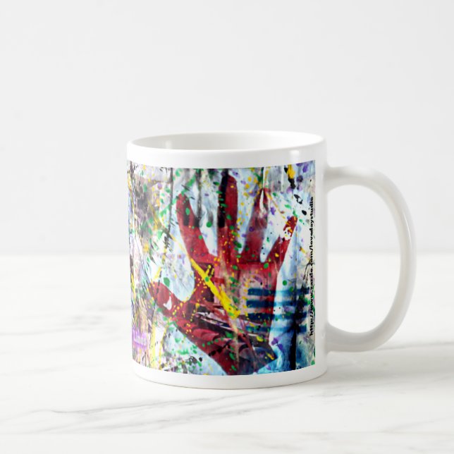 "Líneas estelares" taza de café (Derecha)