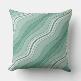 Líneas estratificadas en tonos de Cojín decorativo