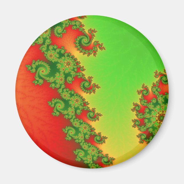 Líneas imán del navidad (Frente)