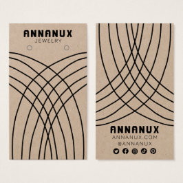 Líneas minimalistas de la pantalla de joyería KRAF