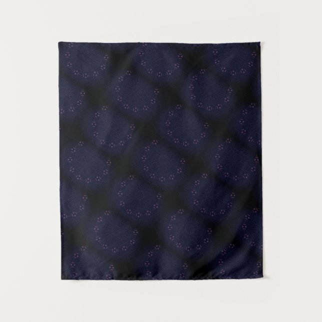 LÍNEAS MODERNAS DE Mandala - Tapiz DE ROSA DE PLUM (Anverso)