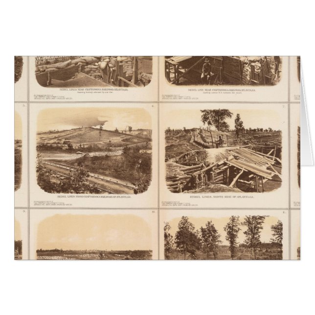 Líneas rebeldes, Atlanta, Ga (Anverso (Horizontal))