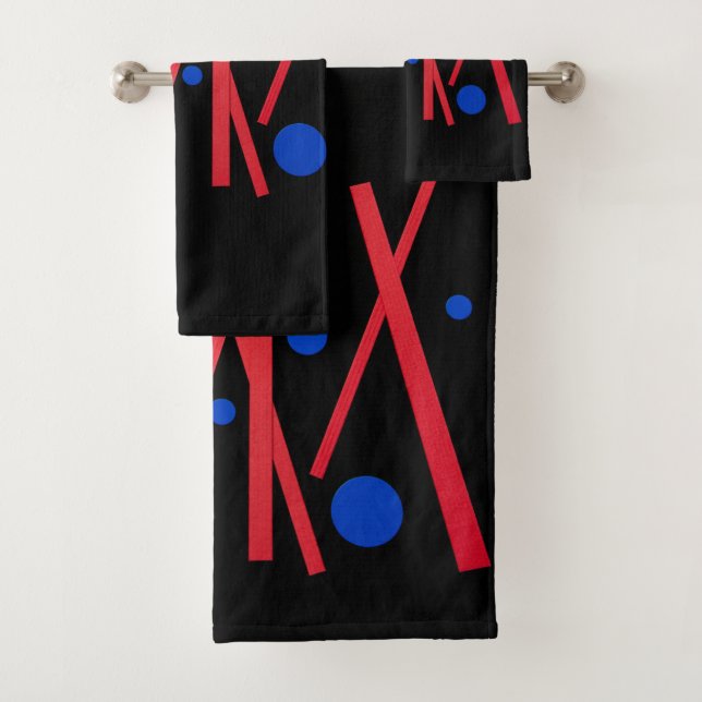 Líneas rojas, puntos azules (In situ)