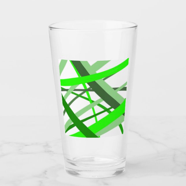 Líneas verdes de vidrio (Anverso)