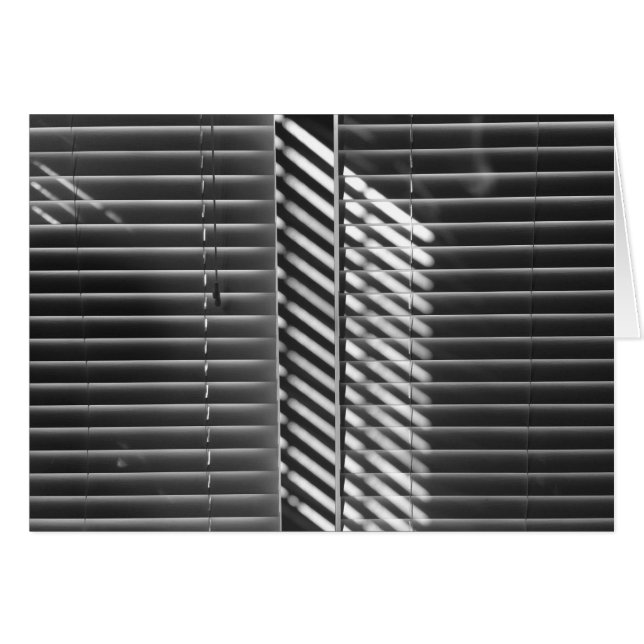 Líneas y luz, ruido, tarjeta (Anverso (Horizontal))