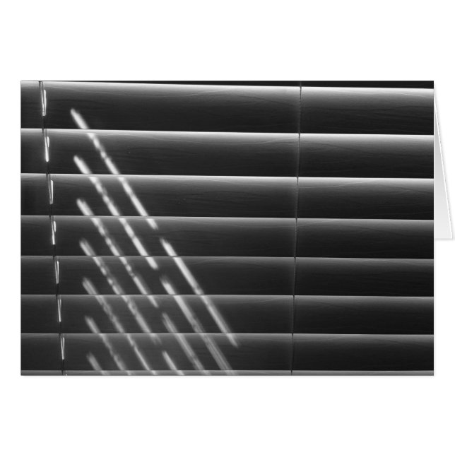 Líneas y luz, ruido, tarjeta (Anverso (Horizontal))