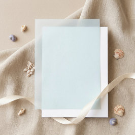 Liner de boda de color sólido azul