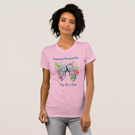 Linfangioleiomyomatosis Camiseta de dos caras de m