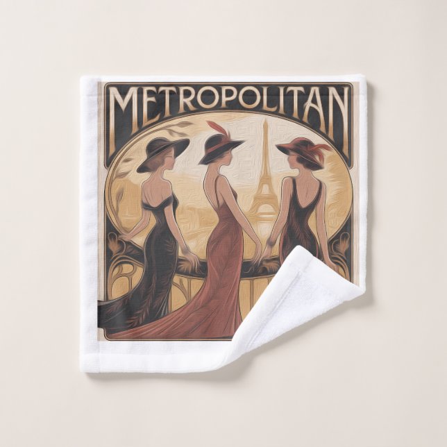 Linge de toilette  Metropolitan Art Nouveau (Toallita)