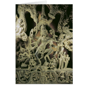 Lintel con Shiva Nataraja, dinastía Kakatiya